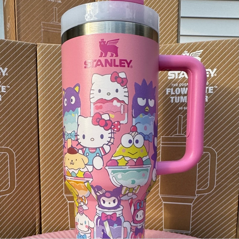 Stanley Hello Kitty and Friends Pink 40 oz Tumbler - Picture 1 of 5